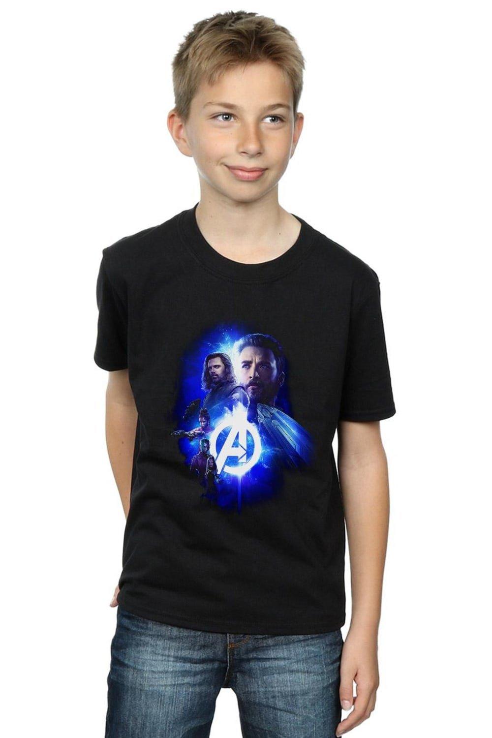 Avengers Infinity War Cap Bucky Team Up T-Shirt