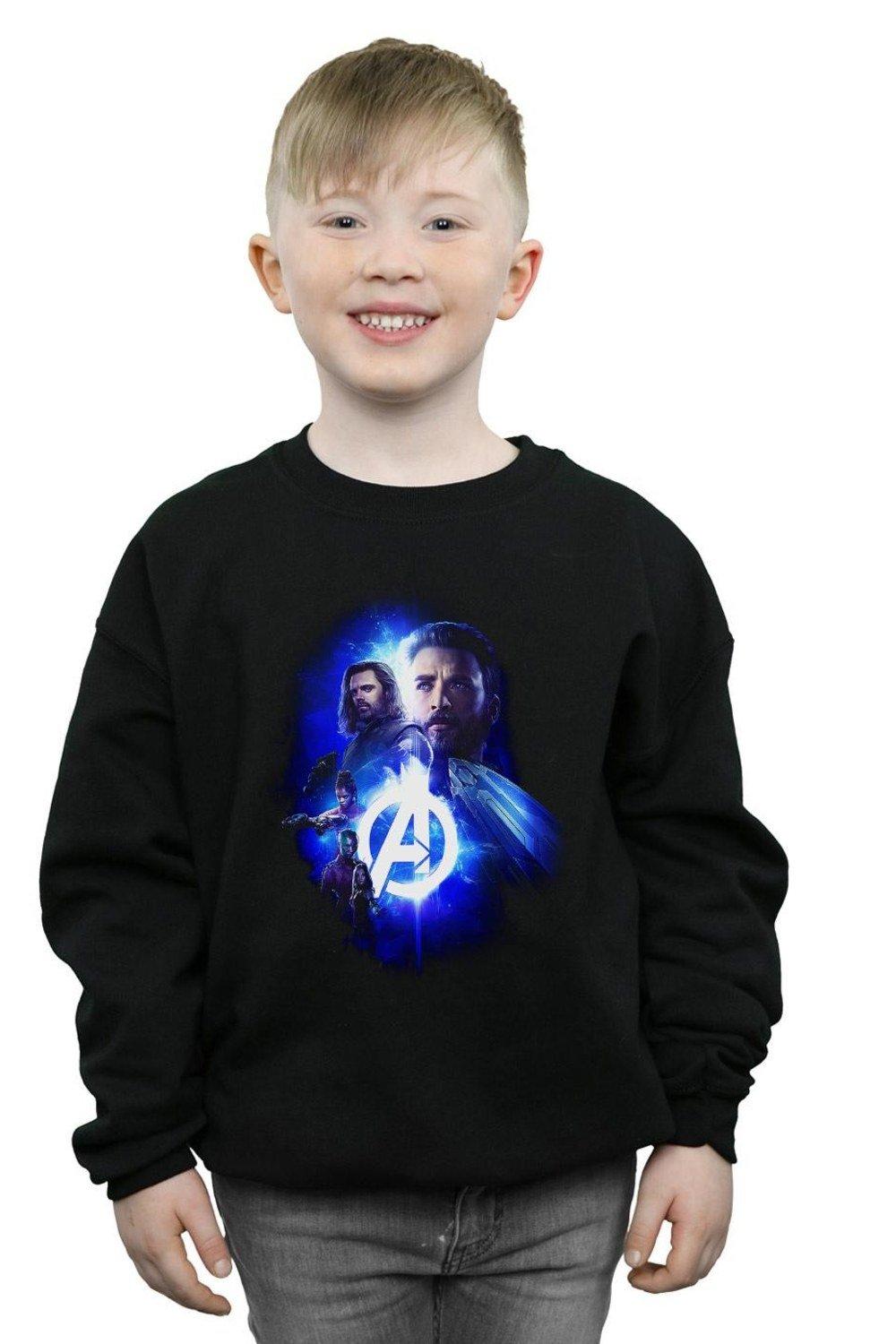 Avengers Infinity War Cap Bucky Team Up Sweatshirt