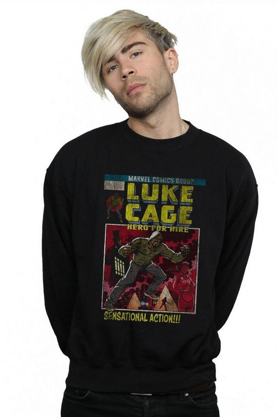 Marvel Luke Cage Distressed Yourself Sweatshirt 1