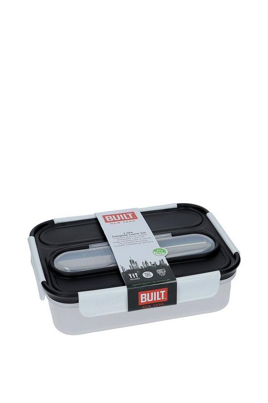 BUILT New York Professional 1 Litre Lunch Box with Cutlery 3