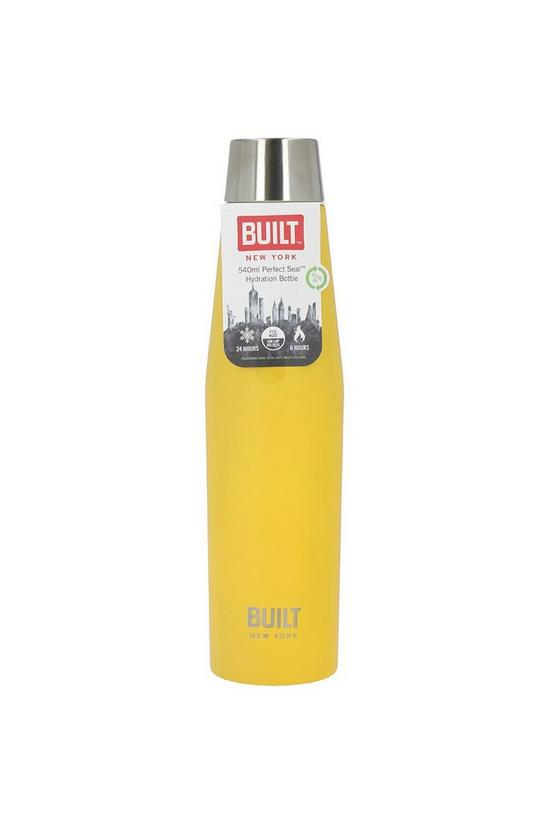 BUILT New York Perfect Seal 540ml Yellow Hydration Bottle 4