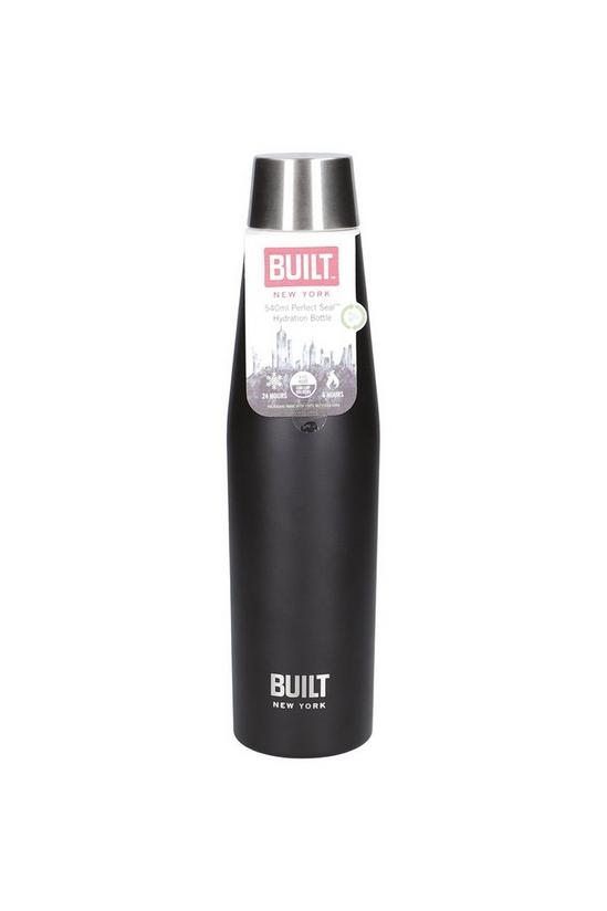 BUILT New York Perfect Seal 540ml Black Hydration Bottle 3