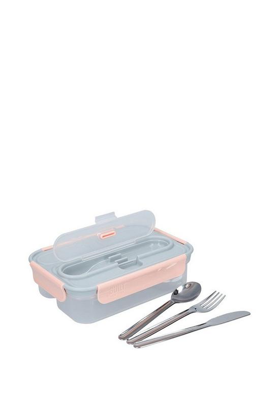 BUILT New York Mindful 1 Litre Lunch Box with Cutlery 3