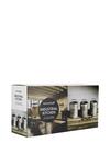 Industrial Kitchen Tea, Coffee and Sugar Canisters in Gift Box, Vintage-Style Metal thumbnail 4