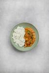 KitchenCraft Set of 4 Green and White Pasta Bowls in Gift Box, Lead-Free Glazed Stoneware thumbnail 2