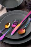 Mikasa Iridescent Cutlery Set in Gift Box, Stainless Steel, 16 Pieces (Service for 4) thumbnail 1