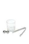 BarCraft Whiskey Glass and Stone Set in Gift Box thumbnail 1