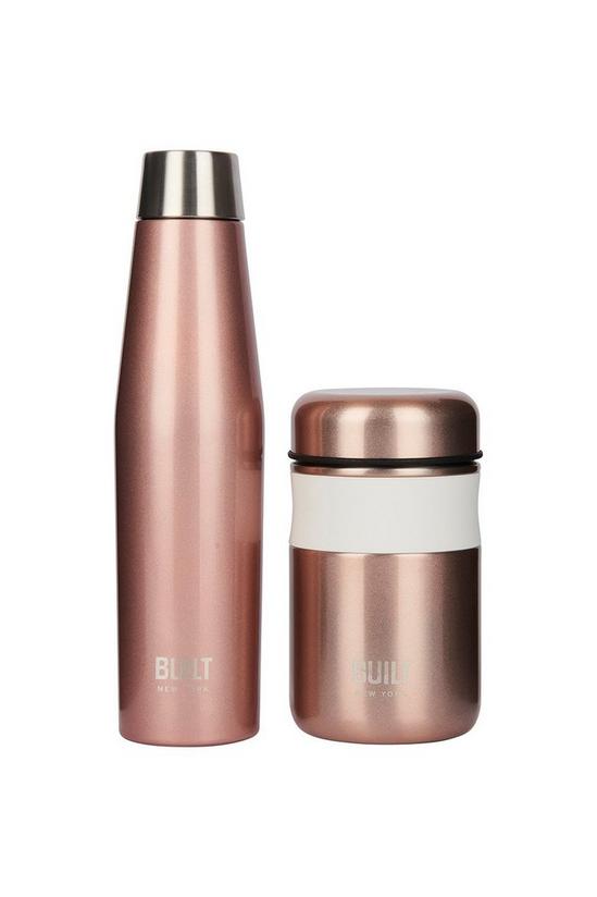 BUILT New York Apex Insulated Water Bottle & Food Flask Set 3