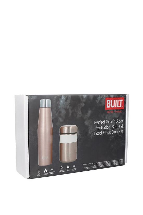 BUILT New York Apex Insulated Water Bottle & Food Flask Set 4