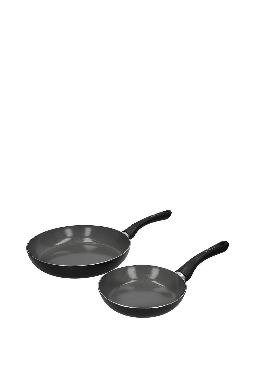 Can-to-Pan Ceramic Non-Stick Pan Set with 2 Recycled Aluminium Frying Pans