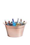 BarCraft Large Copper Champagne Bucket, Steel thumbnail 2