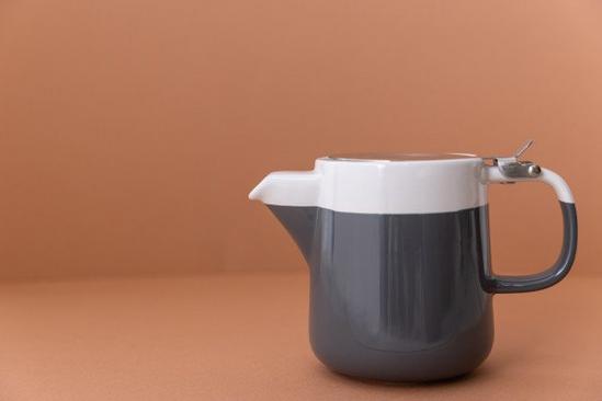 la_cafetiere Barcelona Ceramic Teapot with Infuser Basket 2