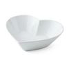 Mikasa Chalk Large Heart Porcelain Serving Bowl, 21cm, White thumbnail 2