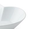 Mikasa Chalk Large Heart Porcelain Serving Bowl, 21cm, White thumbnail 3