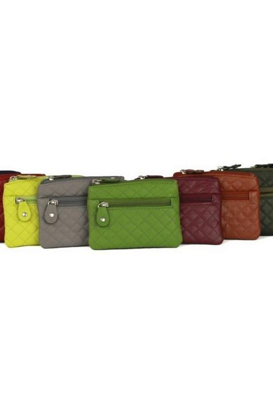 Eastern Counties Leather Heidi Quilted Coin Purse (Pack Of 6) 2