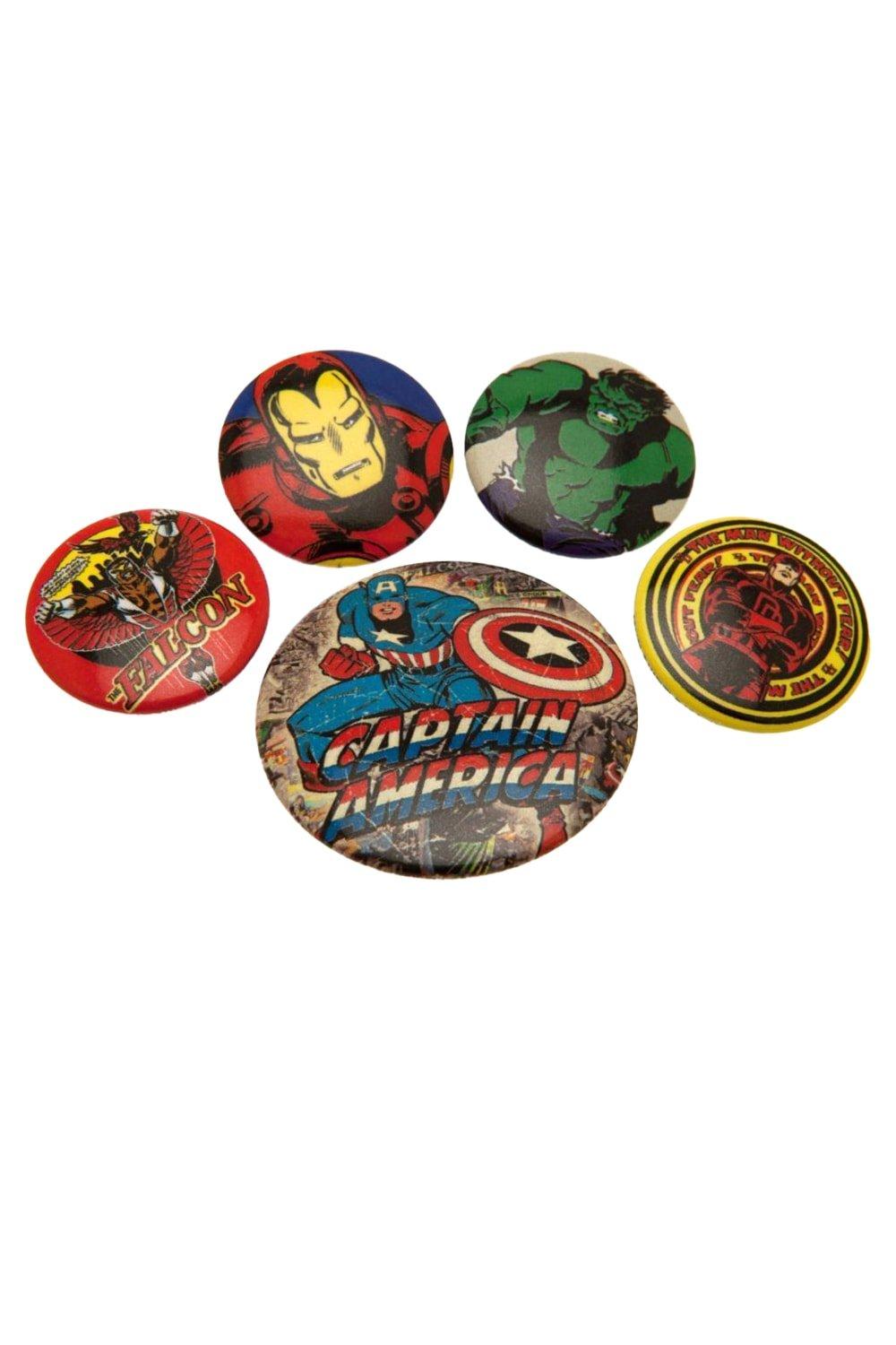 Comics Button Badge Set