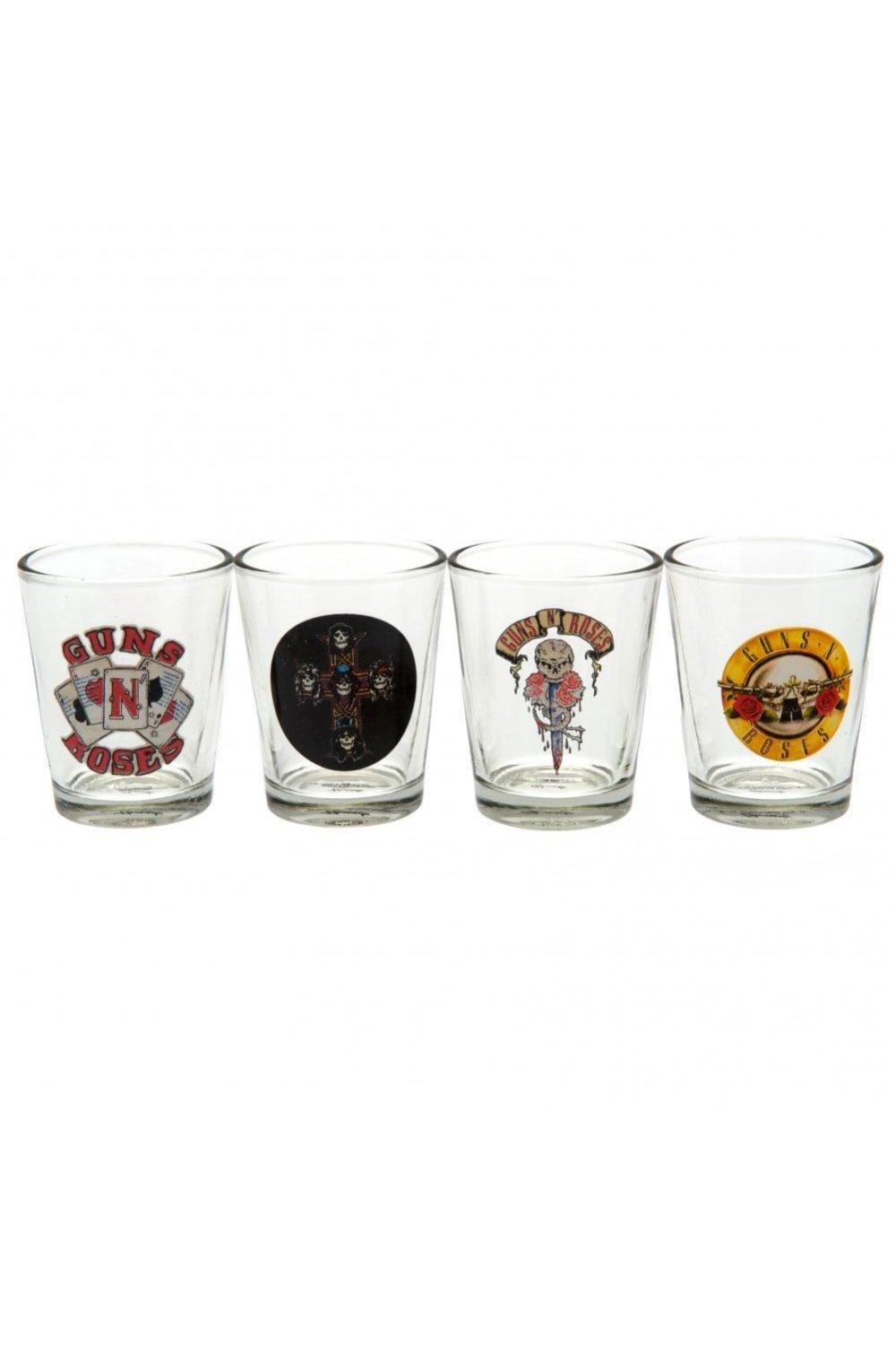 Official Shot Glass Set (Pack Of 4)