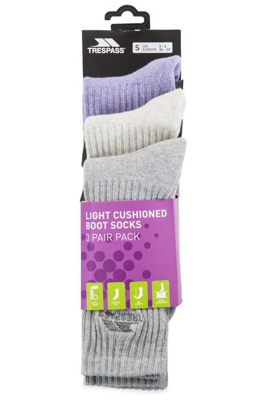 Trespass Stopford Cushioned Socks (Pack Of 3) 5