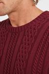 TOG24 'Aaron' Cable Knit Jumper thumbnail 2