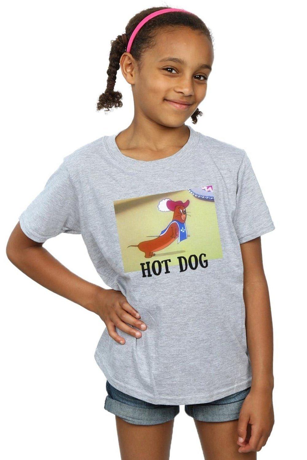 Hot Dog Cotton T-Shirt