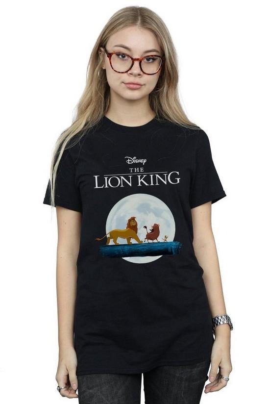 Disney The Lion King Hakuna Matata Walk Cotton Boyfriend T-Shirt 1