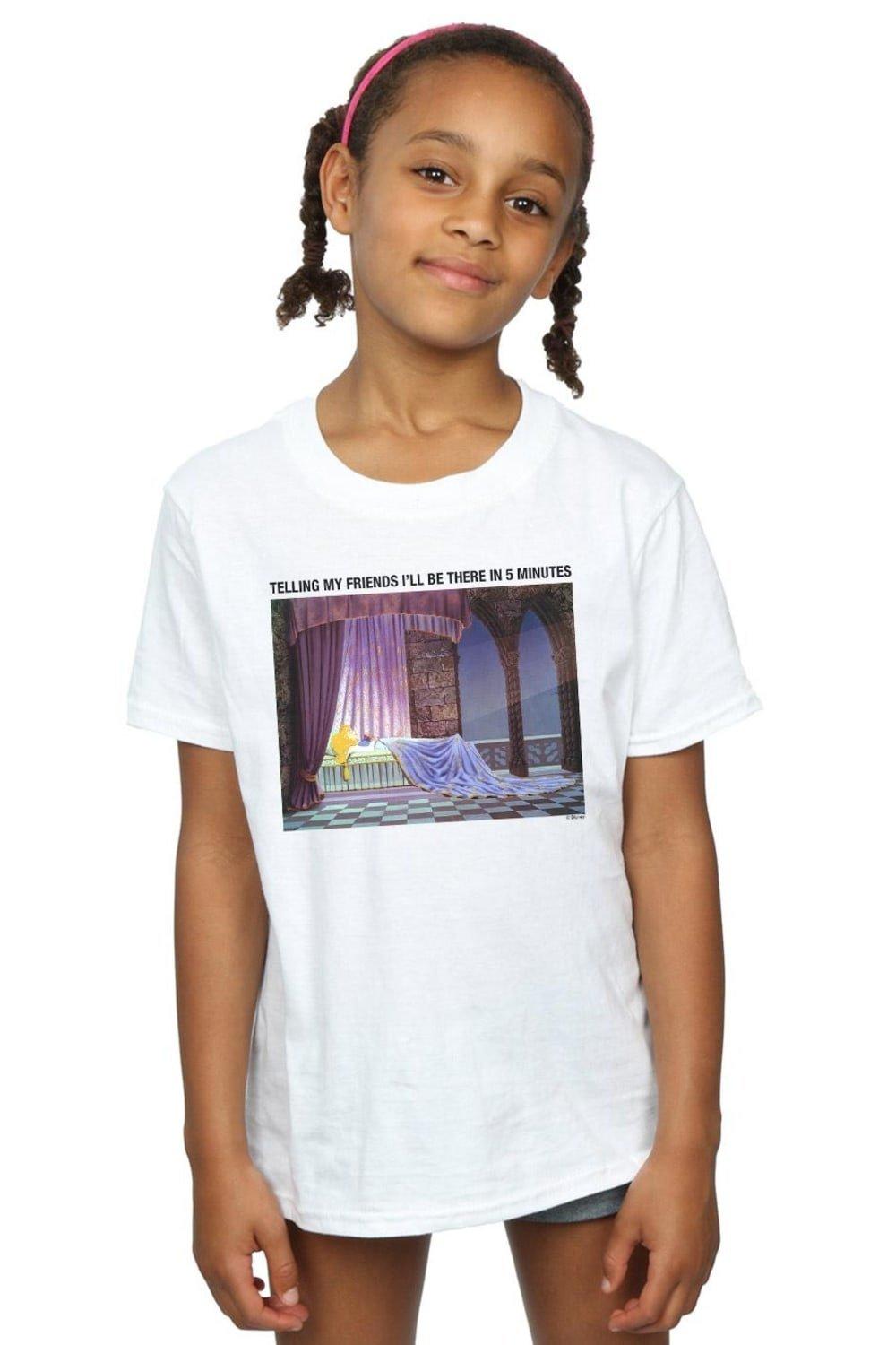 Sleeping Beauty I’ll Be There In 5 Cotton T-Shirt