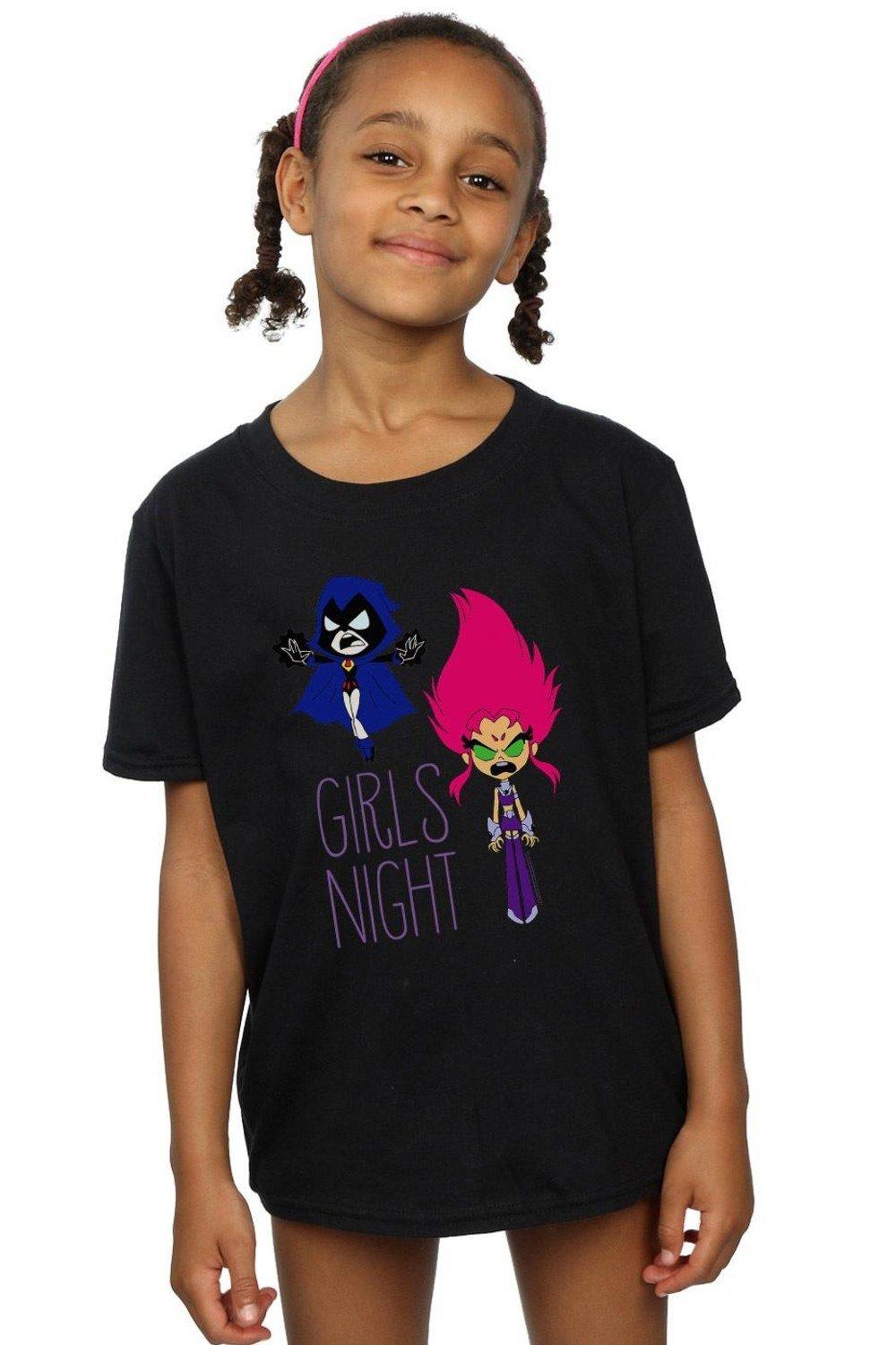 Teen Titans Go Night Cotton T-Shirt