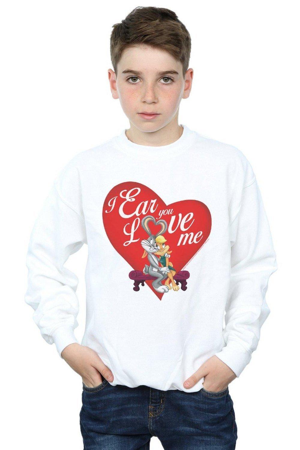 Bugs Bunny And Lola Valentine’s Day Love Me Sweatshirt