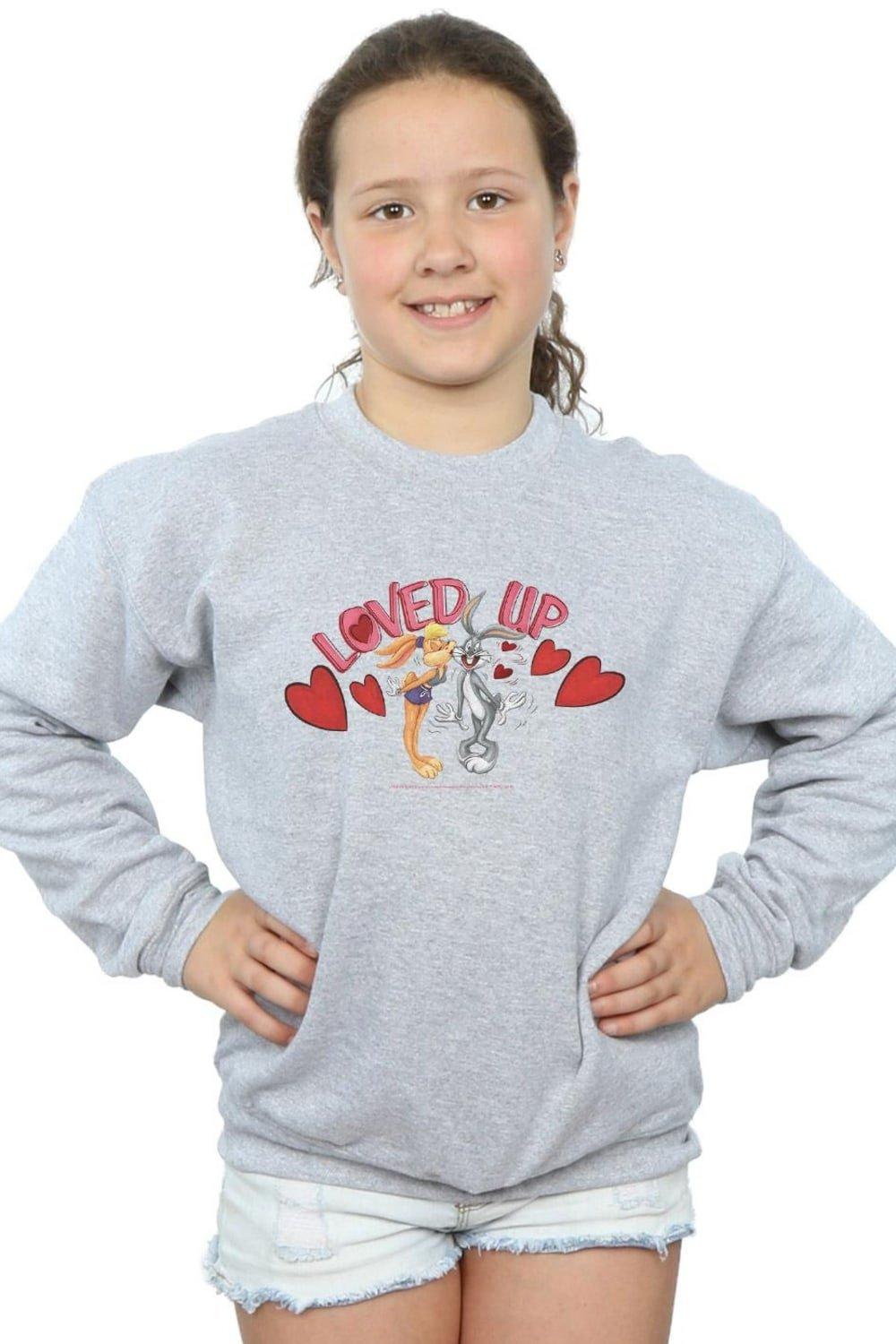 Bugs Bunny And Lola Valentine’s Day Loved Up Sweatshirt