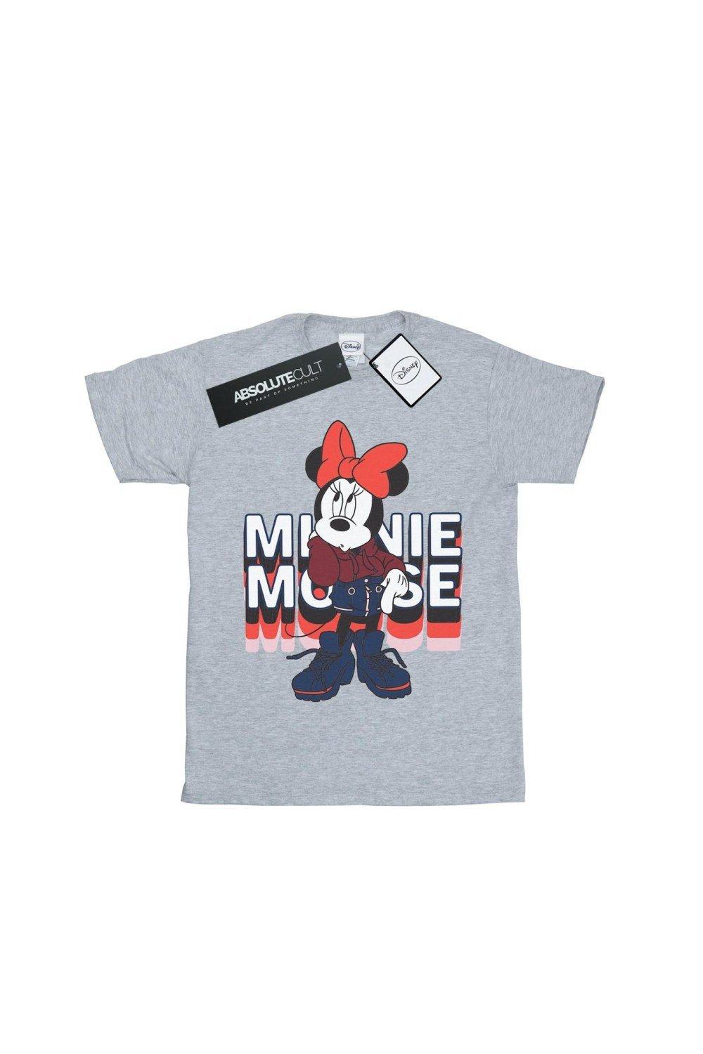Minnie Mouse In Hoodie T-Shirt