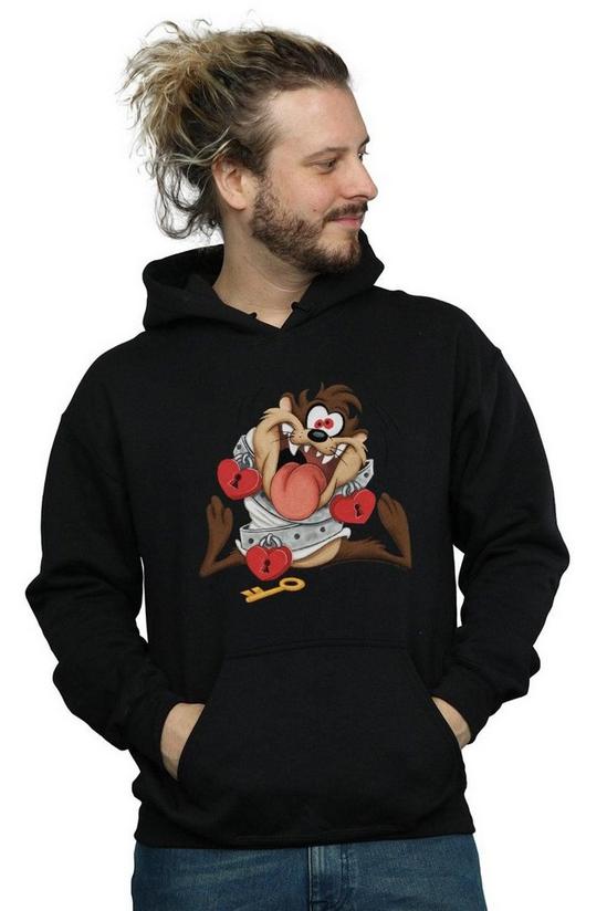 Looney Tunes Taz Valentine´s Day Madly In Love Hoodie 1