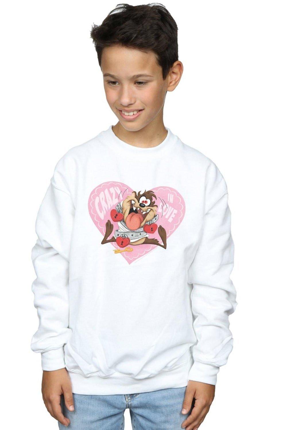 Taz Valentine’s Day Crazy In Love Sweatshirt