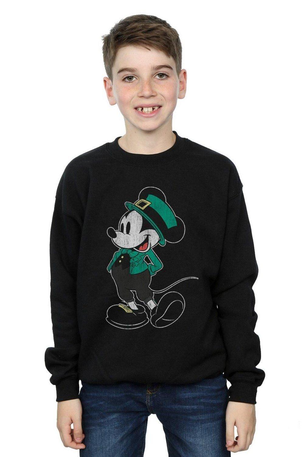 Mickey Mouse St Patrick Costume Sweatshirt