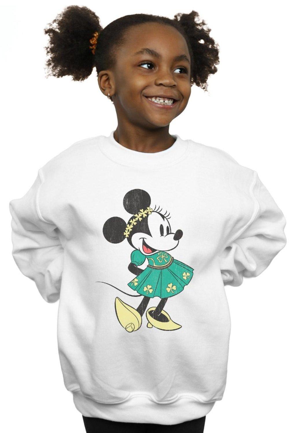 Minnie Mouse St Patrick’s Day Costume Sweatshirt