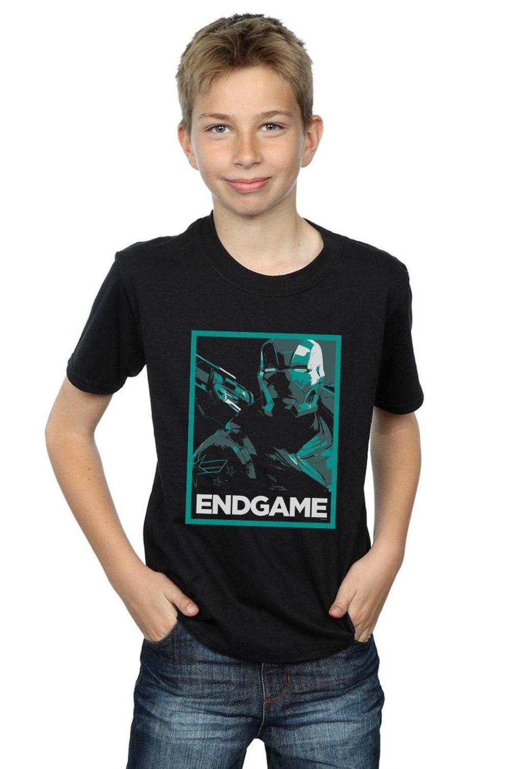 Avengers Endgame War Machine Poster T-Shirt
