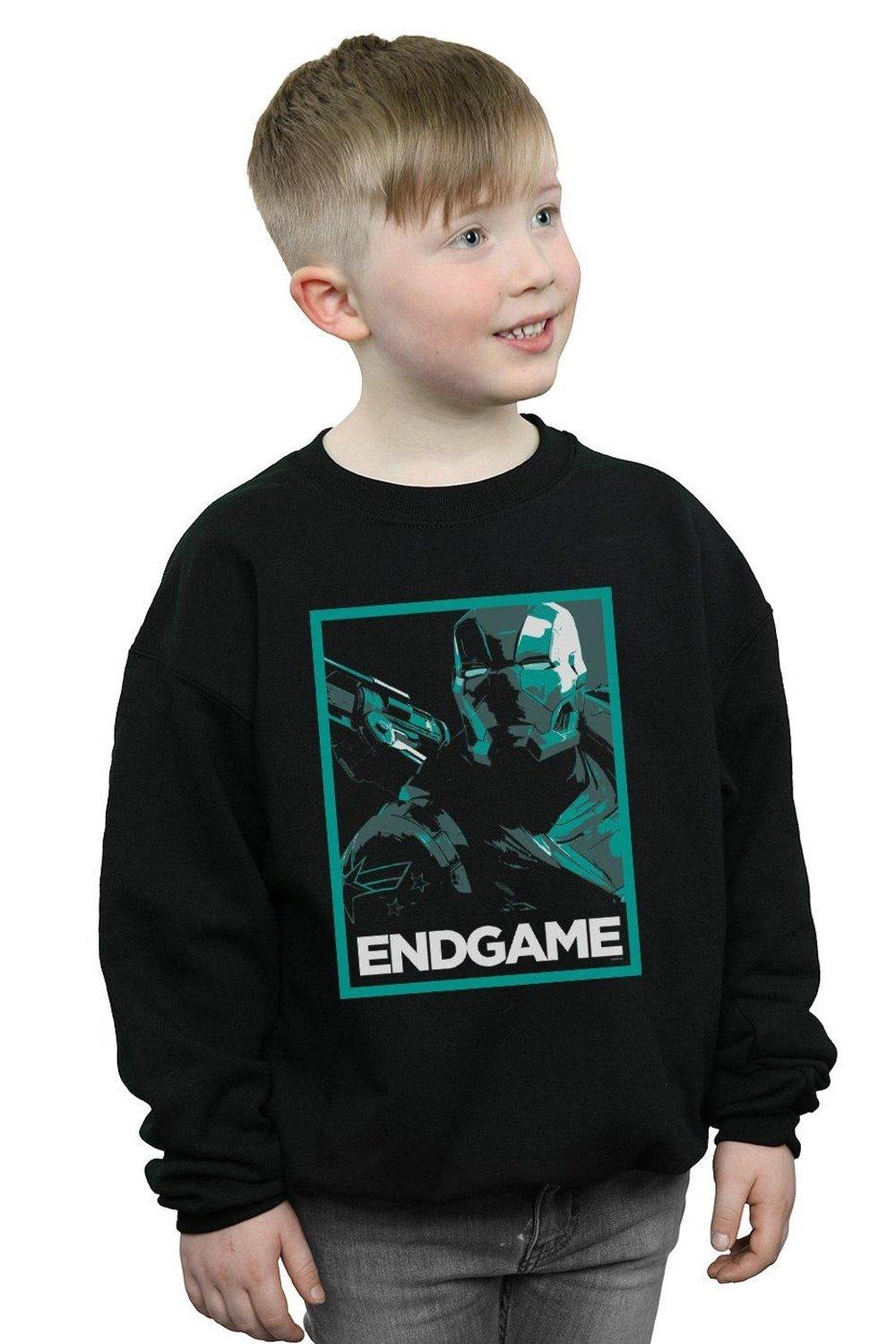 Avengers Endgame War Machine Poster Sweatshirt