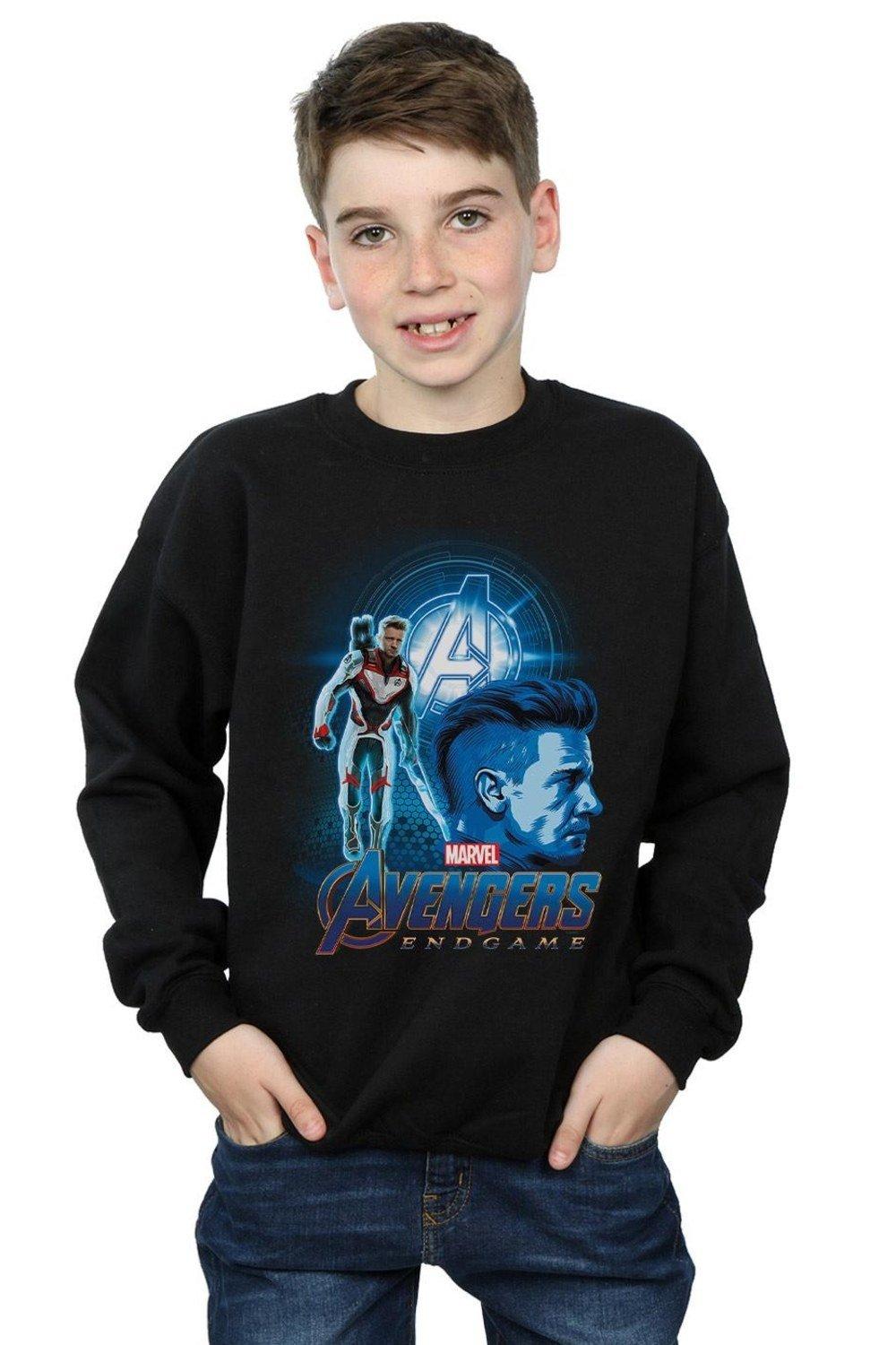 Avengers Endgame Hawkeye Team Suit Sweatshirt