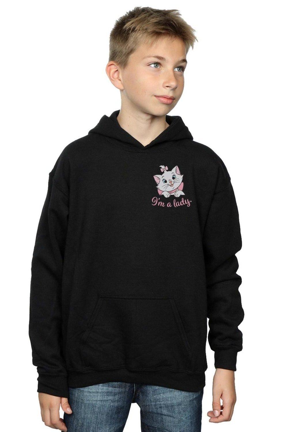 Aristocats Marie I’m A Lady Breast Print Hoodie