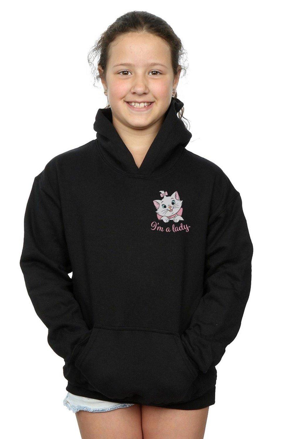 Aristocats Marie I’m A Lady Breast Print Hoodie