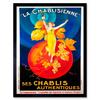 Artery8 Wall Art Print Chabis Wine French Vintage Advert La Chablisienne Artistic Multicoloured Poster Art Framed thumbnail 1