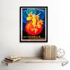 Artery8 Wall Art Print Chabis Wine French Vintage Advert La Chablisienne Artistic Multicoloured Poster Art Framed thumbnail 2