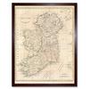 Artery8 Vintage 1799 Clement Cruttwell Ireland Map Ulster Connaught Leinster Munster Four Provinces Art Print Framed Poster Wall Decor 12x16 inch thumbnail 1