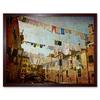 Artery8 Venice Canal Italy Clothesline Washing Line Laundry Retro Style Photograph Art Print Framed Poster Wall Decor 12x16 inch thumbnail 1
