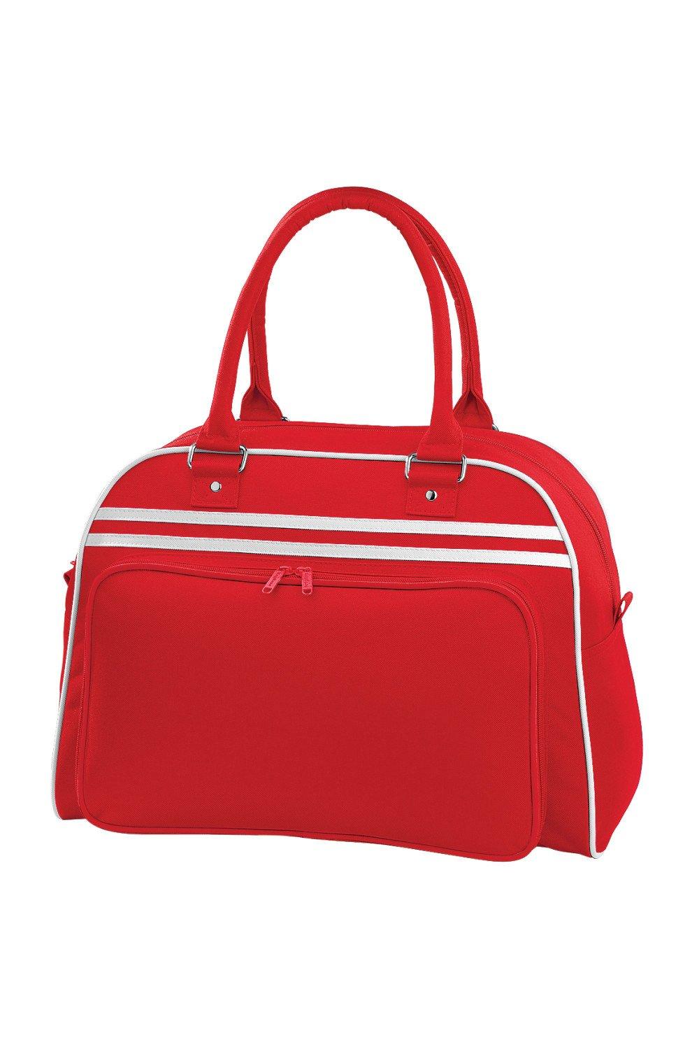Bagbase Retro Bowling Bag (23 Litres) (Pack of 2)|red