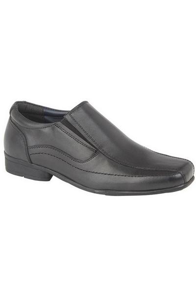 Leather Twin Gusset School Shoes