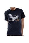 Harry Potter Hedwig Broom Design T-shirt thumbnail 2