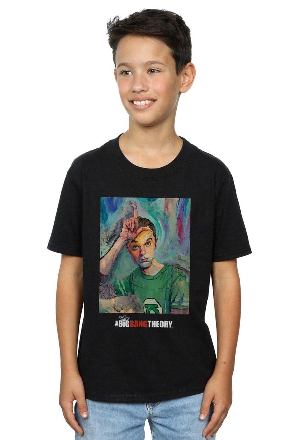 Sheldon Loser Painting T-Shirt