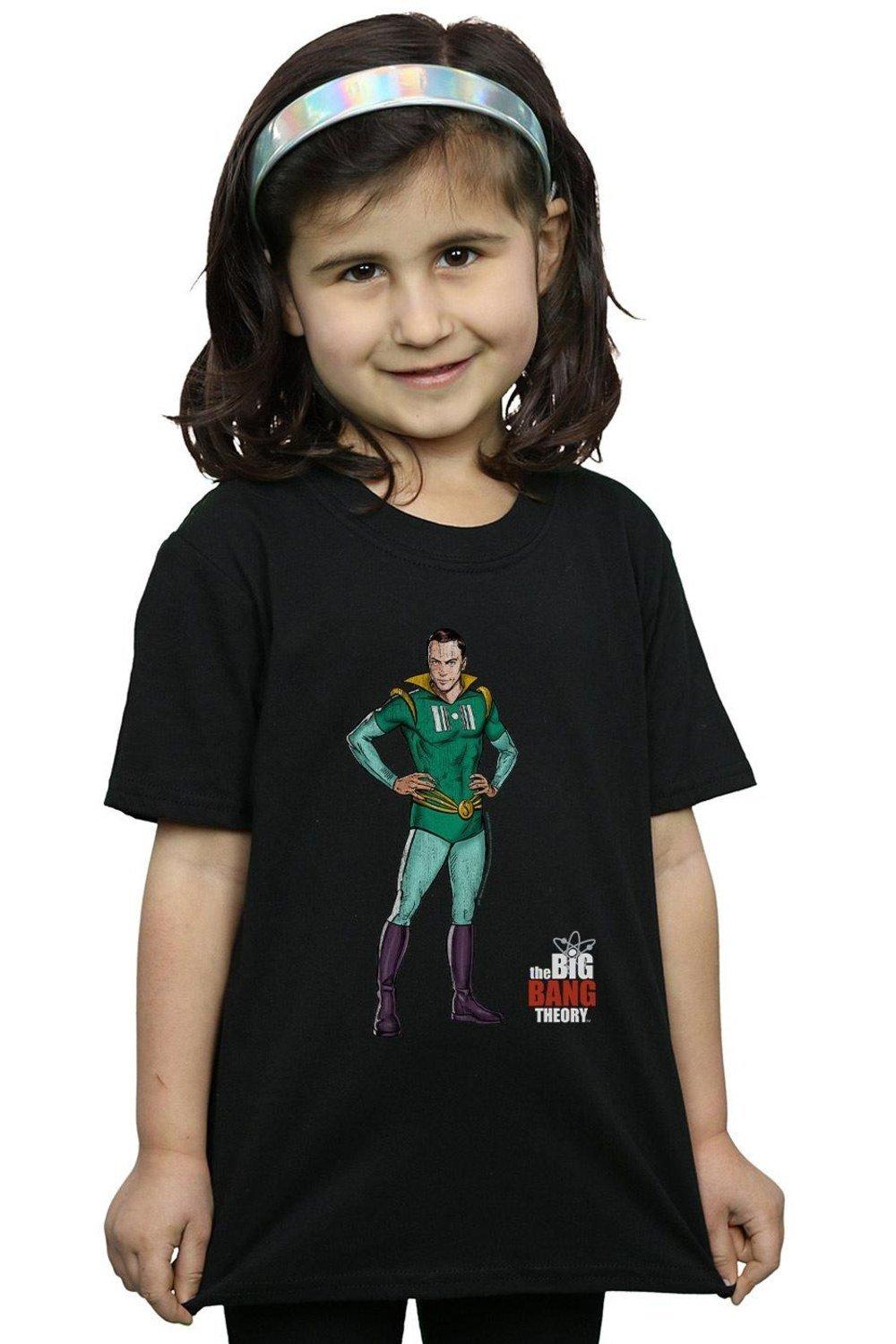 Sheldon Superhero Cotton T-Shirt