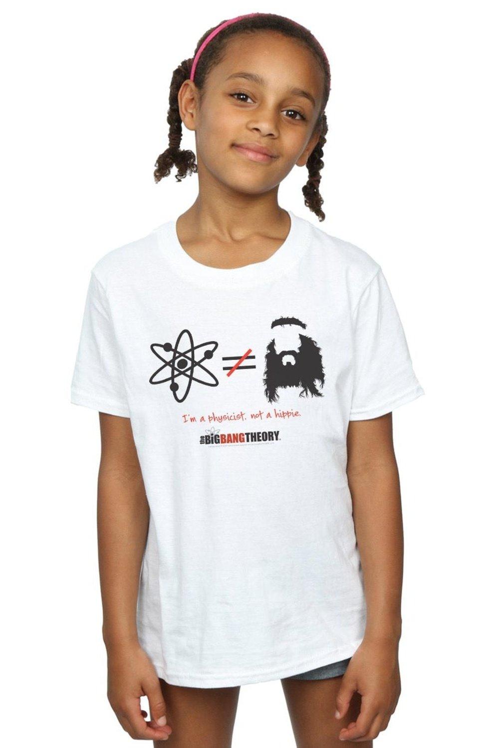 I Am A Physicist Not A Hippie Cotton T-Shirt
