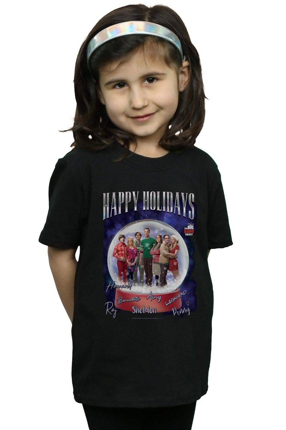 Happy Holidays Cotton T-Shirt
